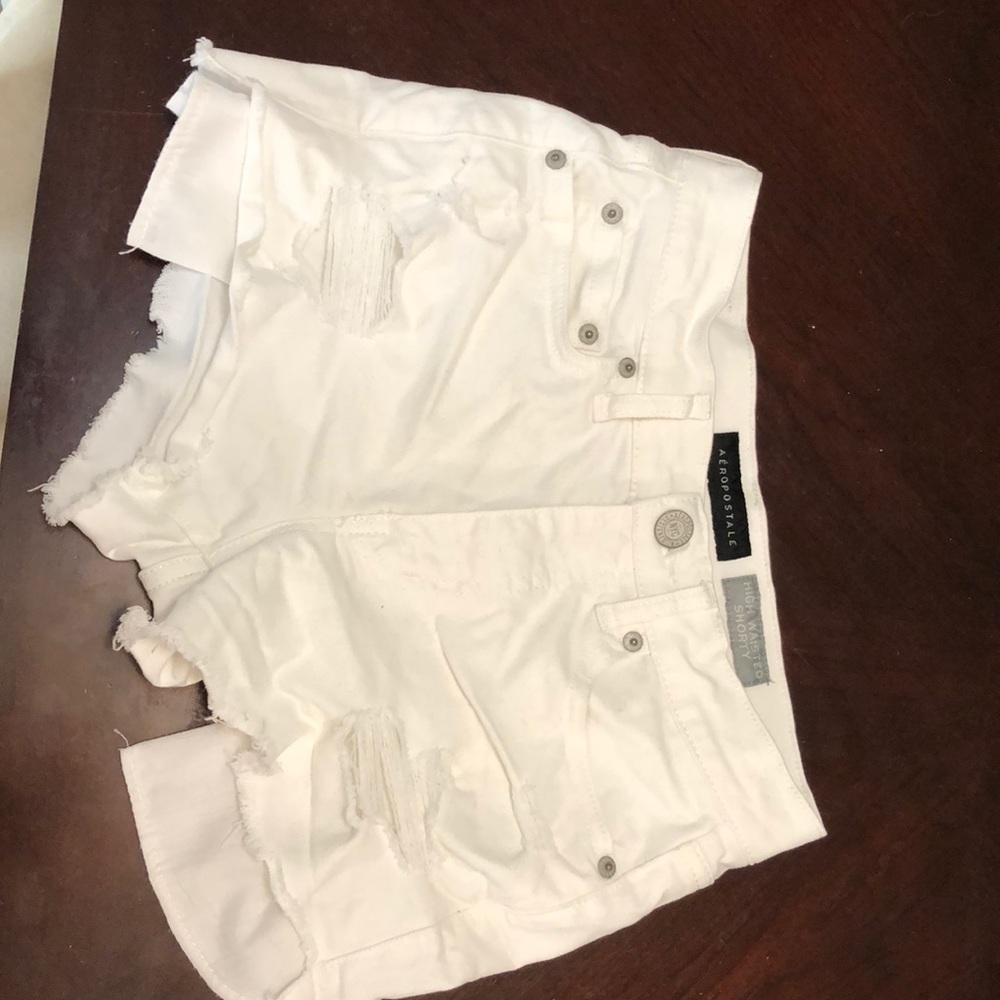 White shorts